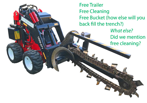 Trencher Hire