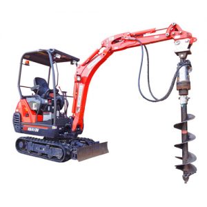 Excavator Hire 1.5t - Post Hole Digger