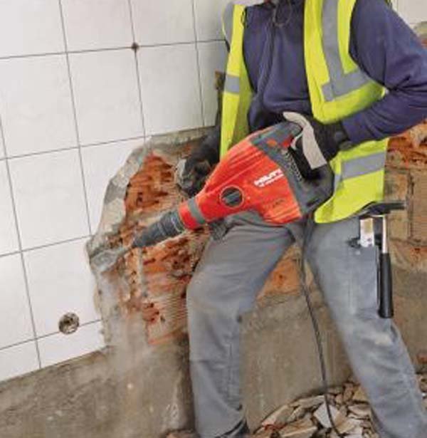 small jack hammer hire in use