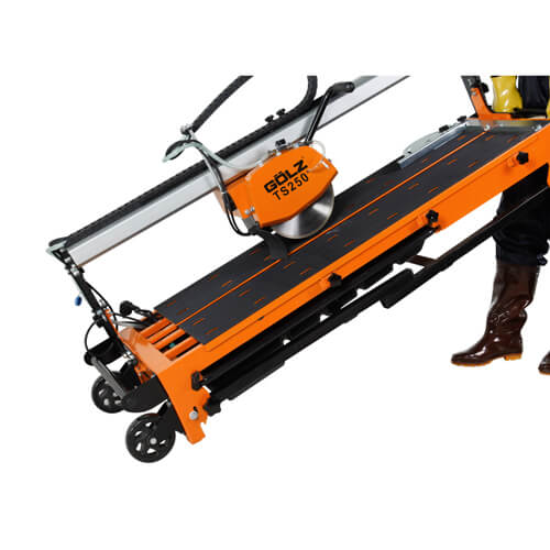 tile saw hire is easy to transport